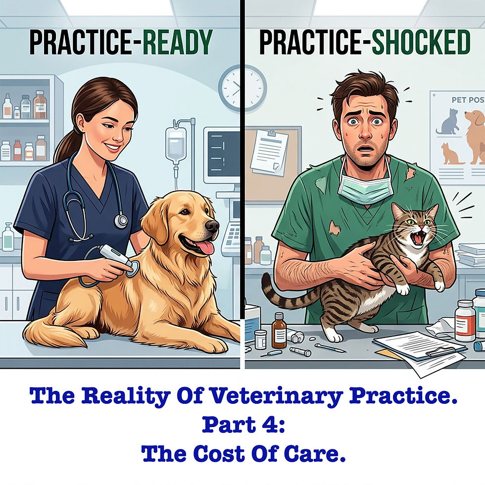 Practice-Ready or Practice-Shocked? The Reality of Veterinary Practice. Part 4: The Cost of Care (#603)