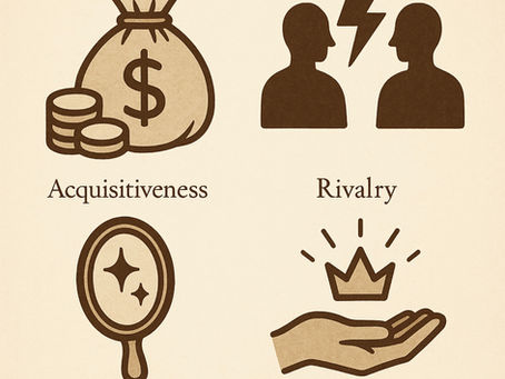 The Four Desires That Shape Humanity: Acquisitiveness, rivalry, vanity, & power (#366)