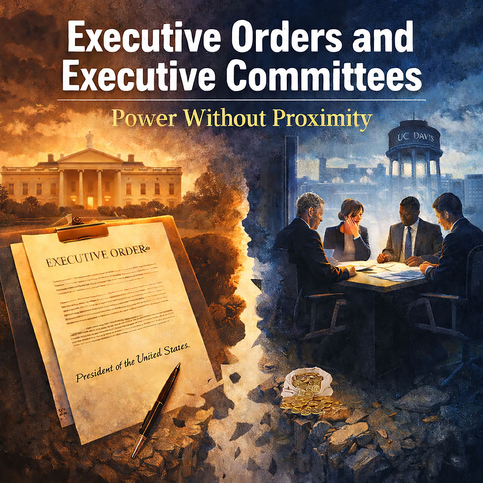 Executive Orders and Executive Committees: Power Without Proximity (#588)