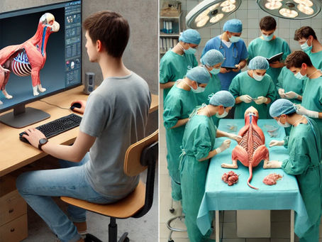 Anatomy of Learning: Dissection vs. virtual tools in veterinary education (#181)Â