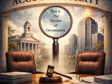 Accountability: Who Is Watching the Watchers? Part 4: The illusion of governance (#584)