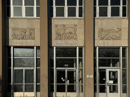 Between Past and Progress: Preserving the low reliefs of Haring Hall (#56)