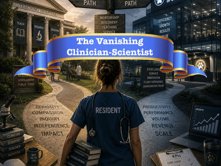 Teaching Hospitals or Talent Factories? Part 5: The Vanishing Clinician-Scientist (#634)