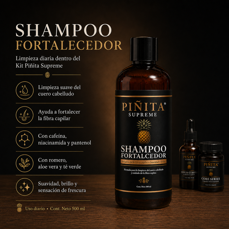Ficha del Shampoo Piñita Supreme