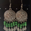 Miniature : Boucles d'Oreilles Pendantes - يد فاطمة الخضراء