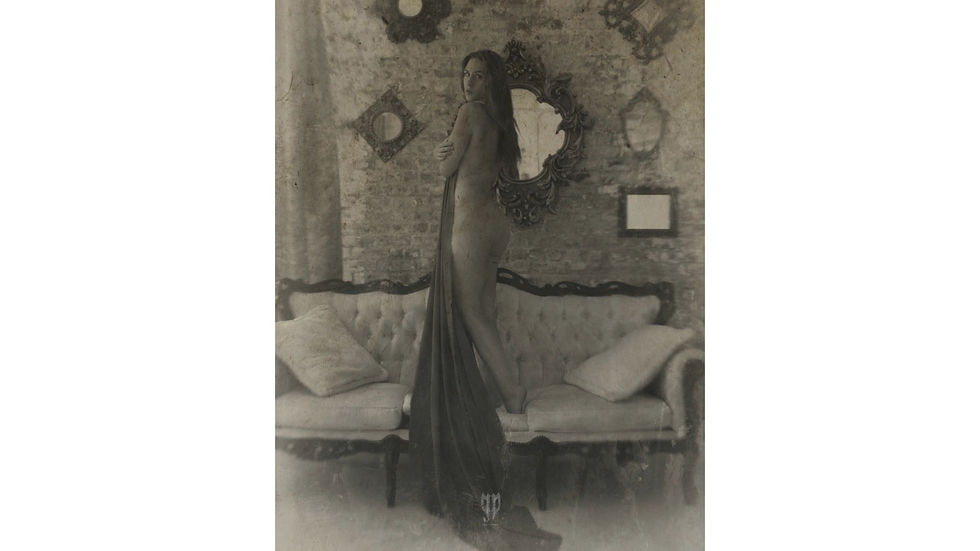 Thumbnail: Untamed: Vintage Art Nouveau Wall Decor, Great Gatsby Glam, Retro Female Figure
