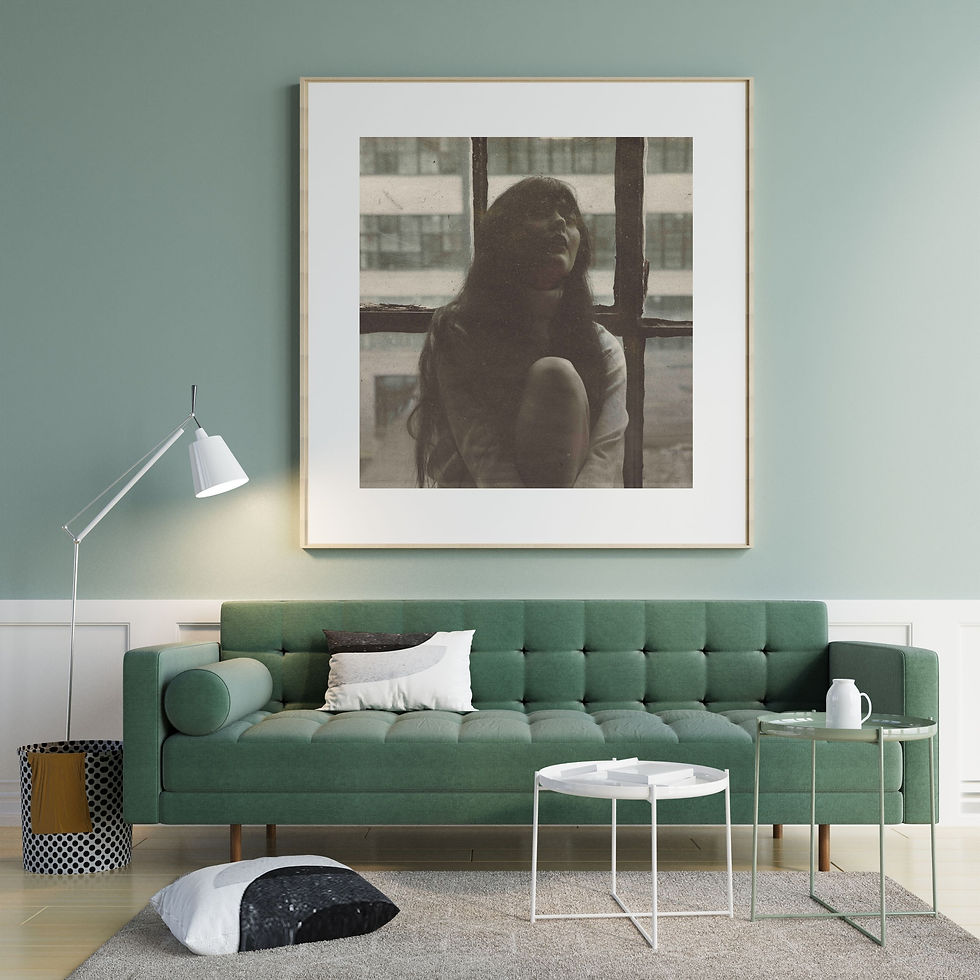 Thumbnail: Ochra I : Retro Glam Fashion Prints, Vintage Art Poster, Boho Feminine Portrait