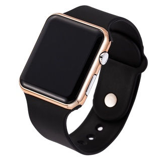 Thumbnail: Fashion Women's Digital Watch Simple Square LED Electronic Wrist Watch for Men W