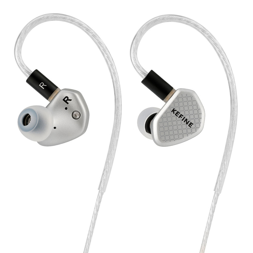 Thumbnail: KEFINE Klean SV 10mm DLC Diaphragm Dynamic Driver Hifi Wired IEM Earphones with 