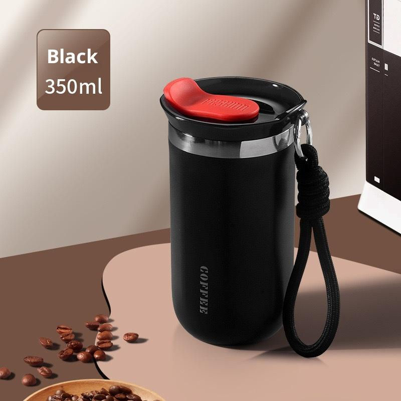 Thumbnail: 350/500ML Stainless Steel Coffee Mug Insulated Water Cup Portable Double Wall Va