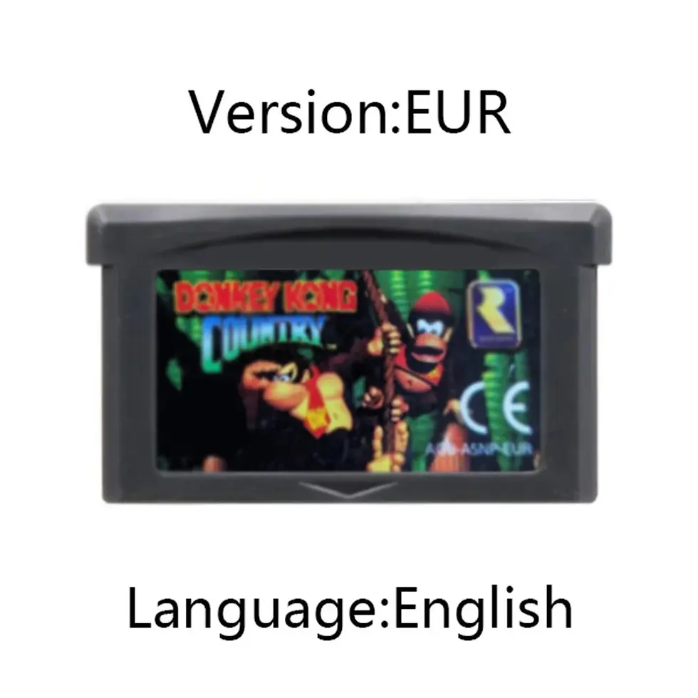 Thumbnail: GBA Game 32Bit Cartridge Video Game Console Card Donkey Kong Series vs. Donkey K