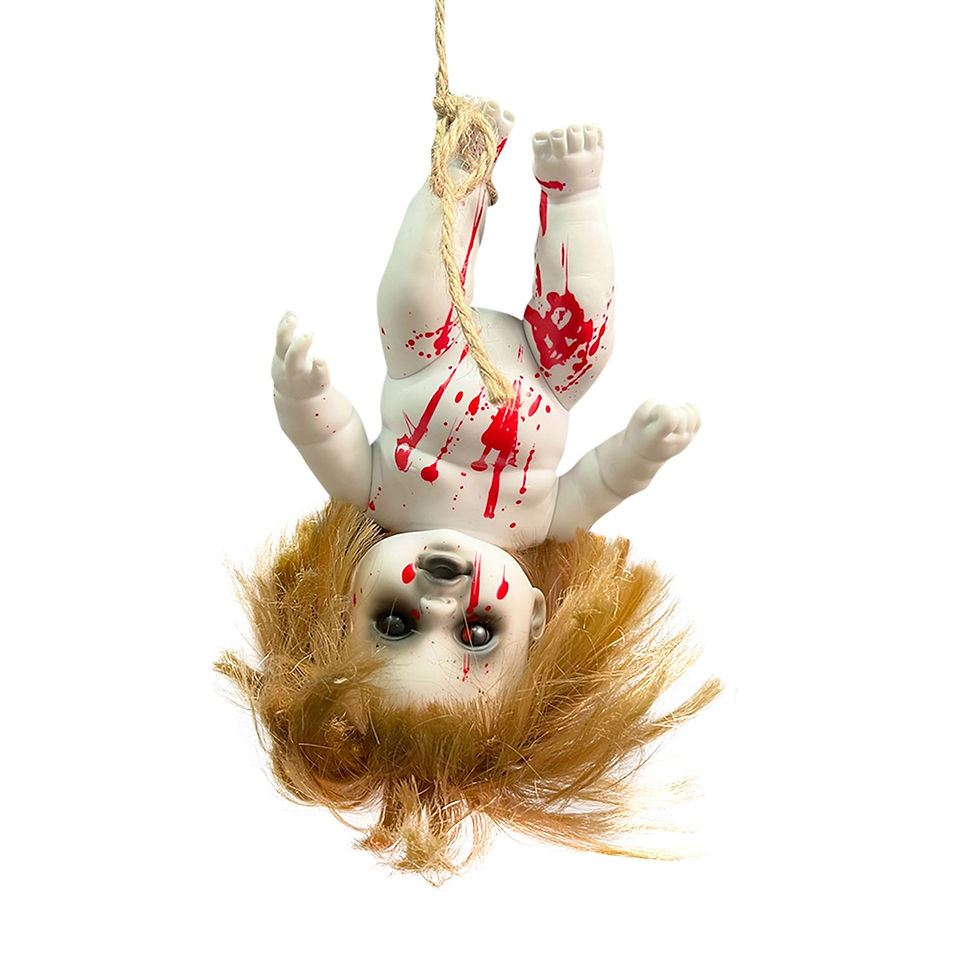 Thumbnail: Halloween Hanging Ghost Dolls Spooky Tricky Toys Ornament Horror Atmosphere Bar 