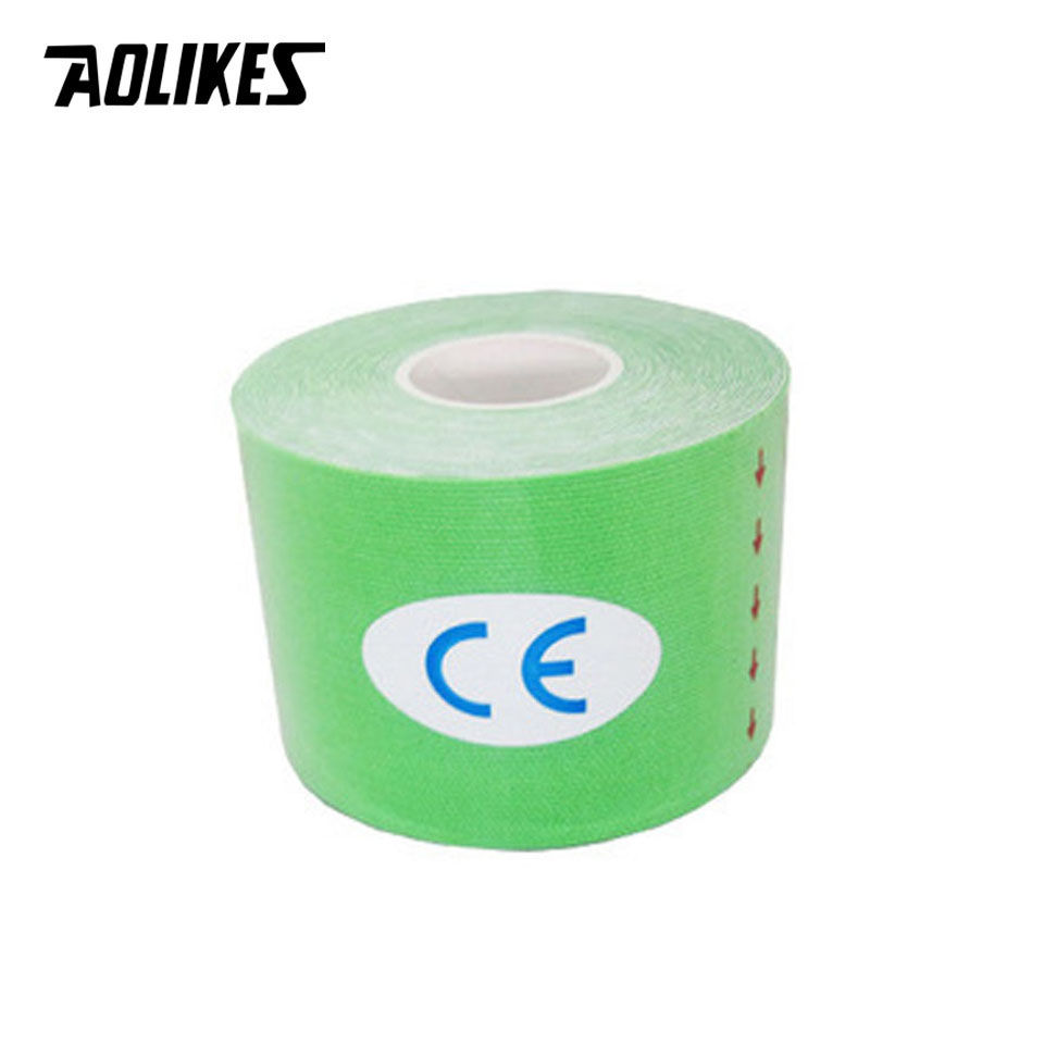 Thumbnail: AOLIKES 2 Size Kinesiology Tape Breathable Waterproof Athletic Recovery Sports T