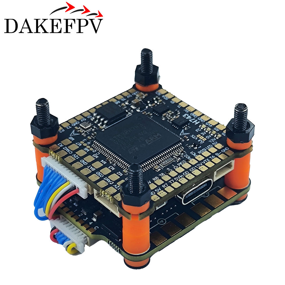 Thumbnail: DAKEFPV H743 H7 FC FPV  Flight controller Stack  80A esc 