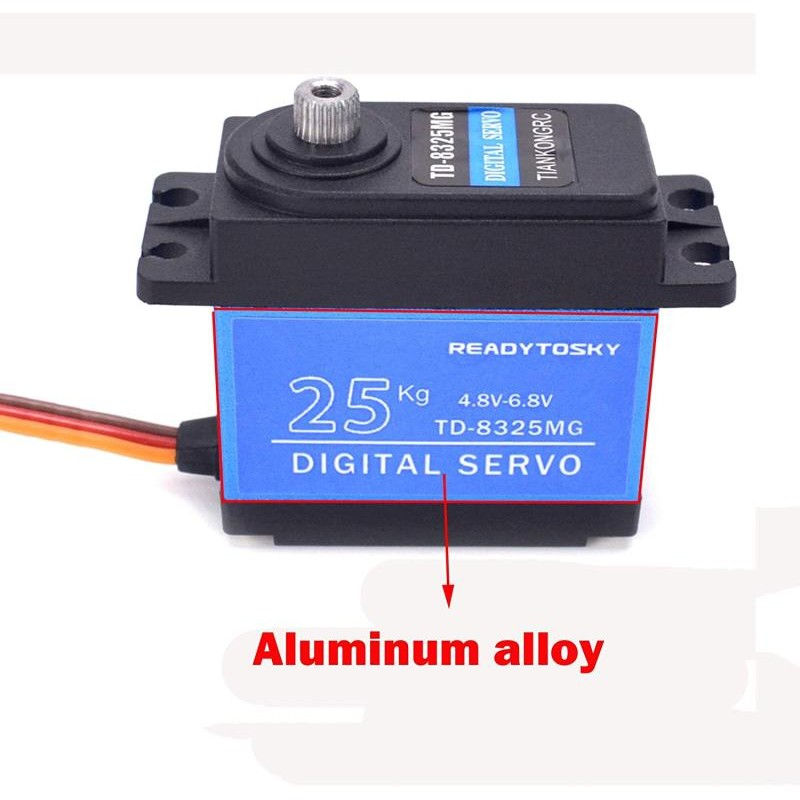 Thumbnail: 25KG Digital servo TD-8325MG 4.8V-6.8V