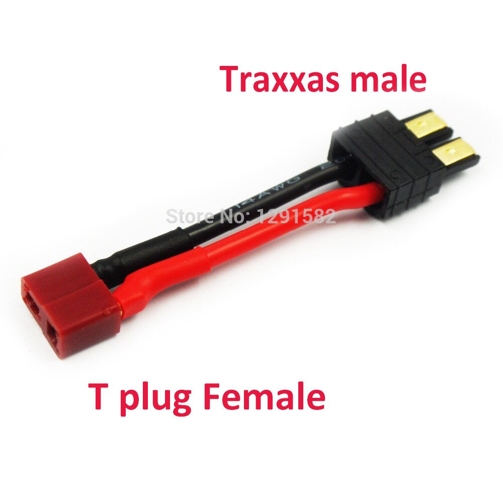 T plug Deans to TRX Male Female Adapter Connector