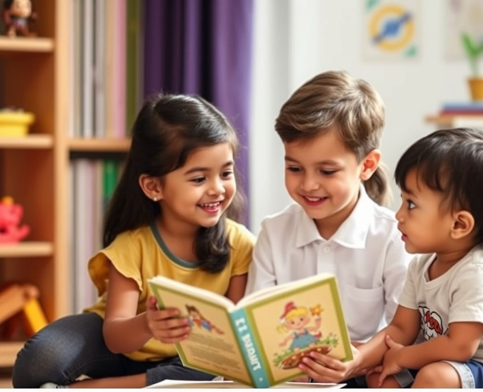 Storytelling Activities That Improve Communication | Best Preschool in Delhi.