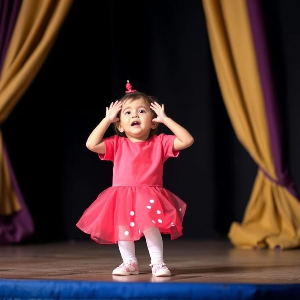Stage Fear in Kids: Easy Solutions | Best Preschool in Delhi.