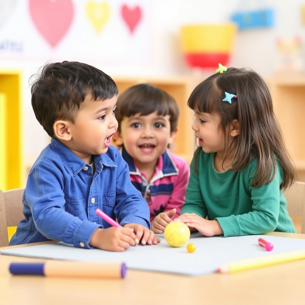 Speech Development Activities for Preschoolers | Best Preschool in Delhi.