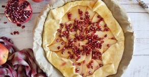 Galette di mele e melograno - ricetta facile e veloce