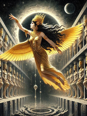 Inanna y el Descenso al Inframundo: Muerte, Renacimiento y Poder Femenino en Mesopotamia