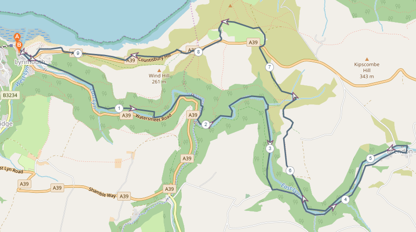 Pub Walk Lynmouth, Lynmouth Hiking, Exmoor Walks, Lynmouth Hotels