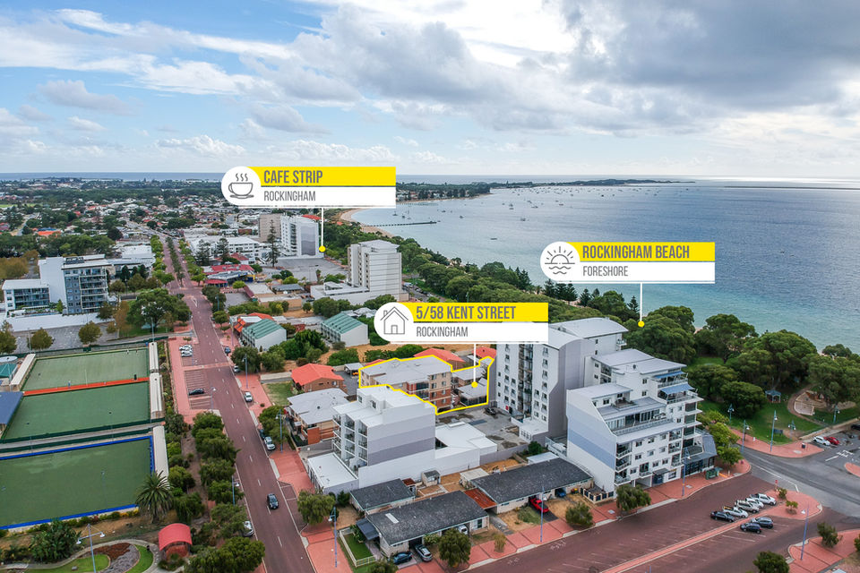 Drone real estate photography rockingham