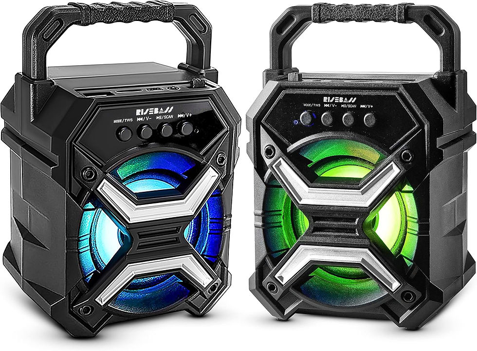 Thumbnail: Portable Wireless Bluetooth Speaker with TWS Function - Rechargeable Bluetooth S