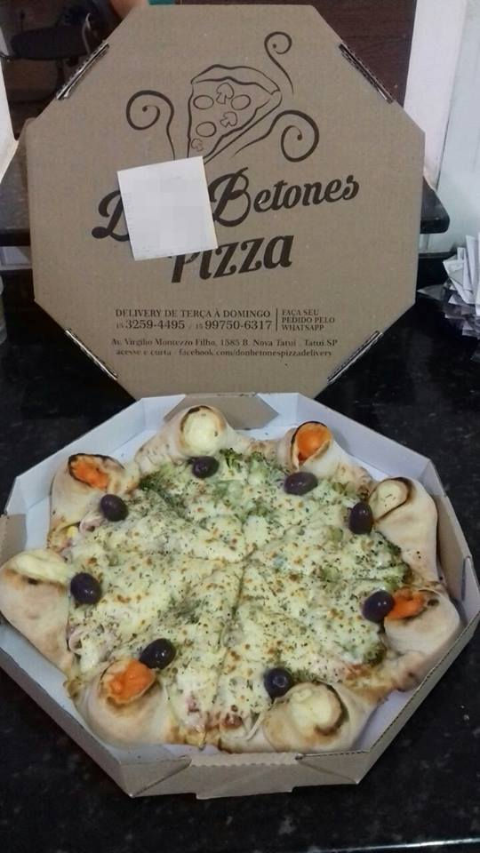 1/2 Brócolis-1/2Portuguesa+vulcão