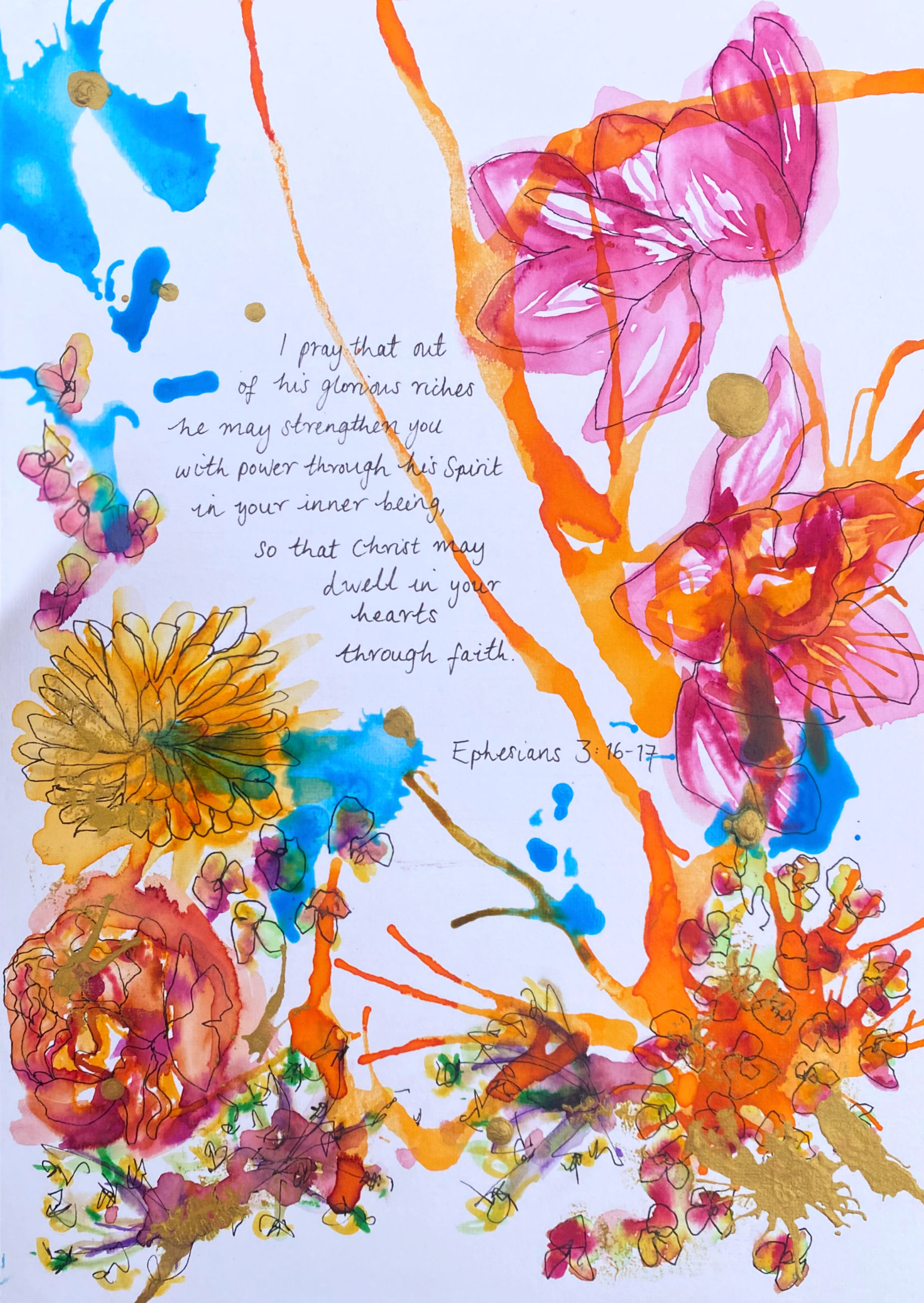 Ephesians 3:16-17