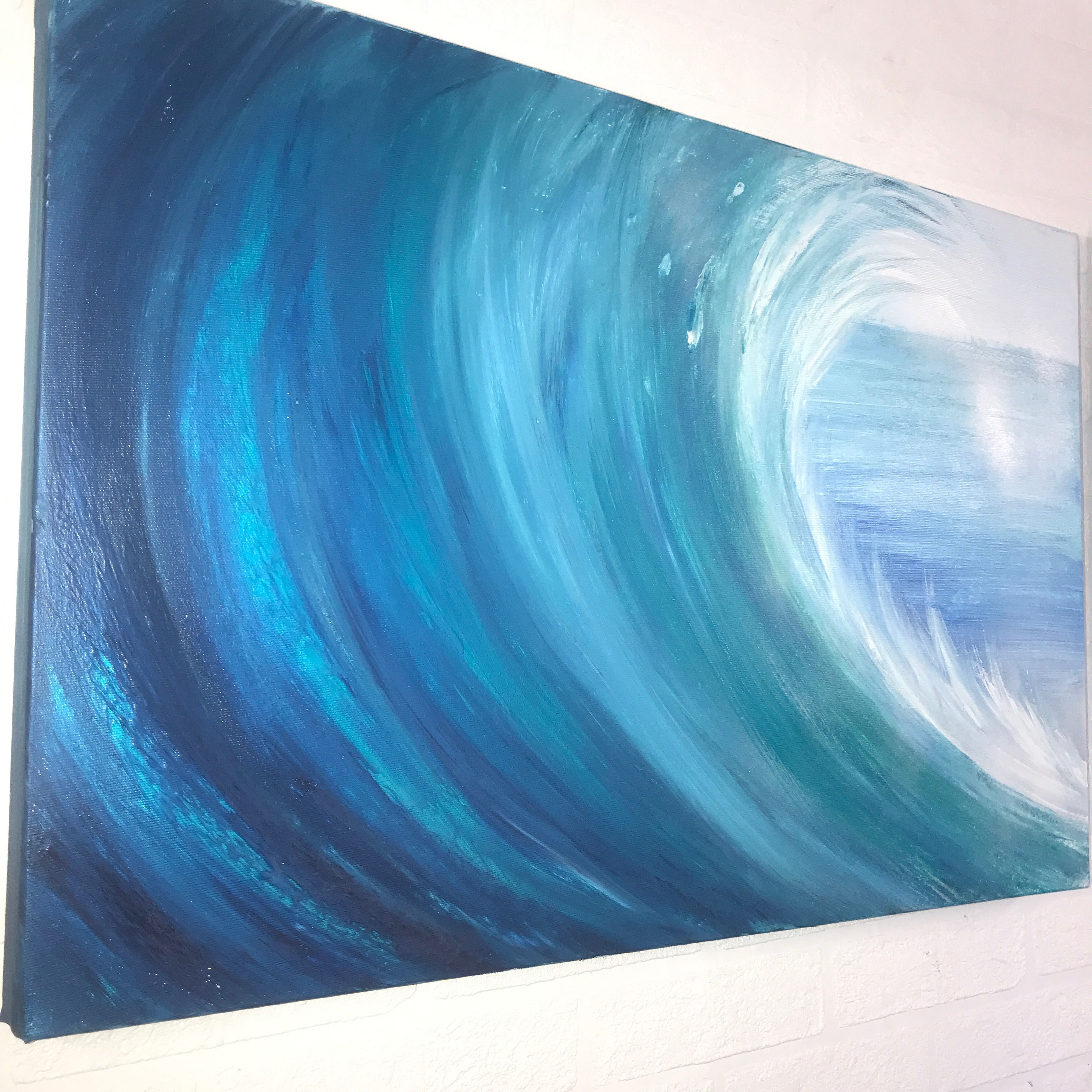 OCEANA THREE-76X51X4cms CANVAS