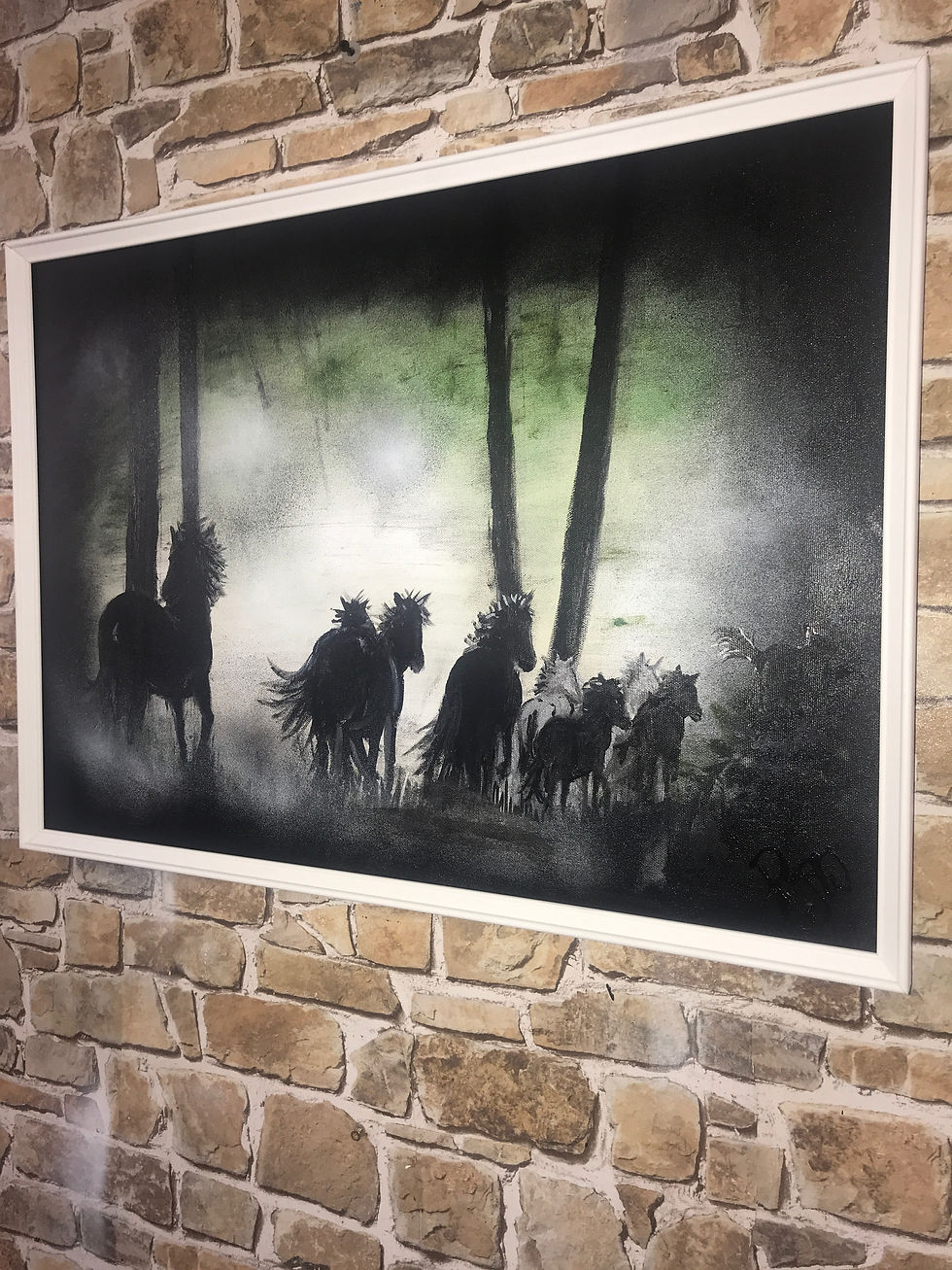 Thumbnail: RUN WILD RUN PROUD-2-73X53cms