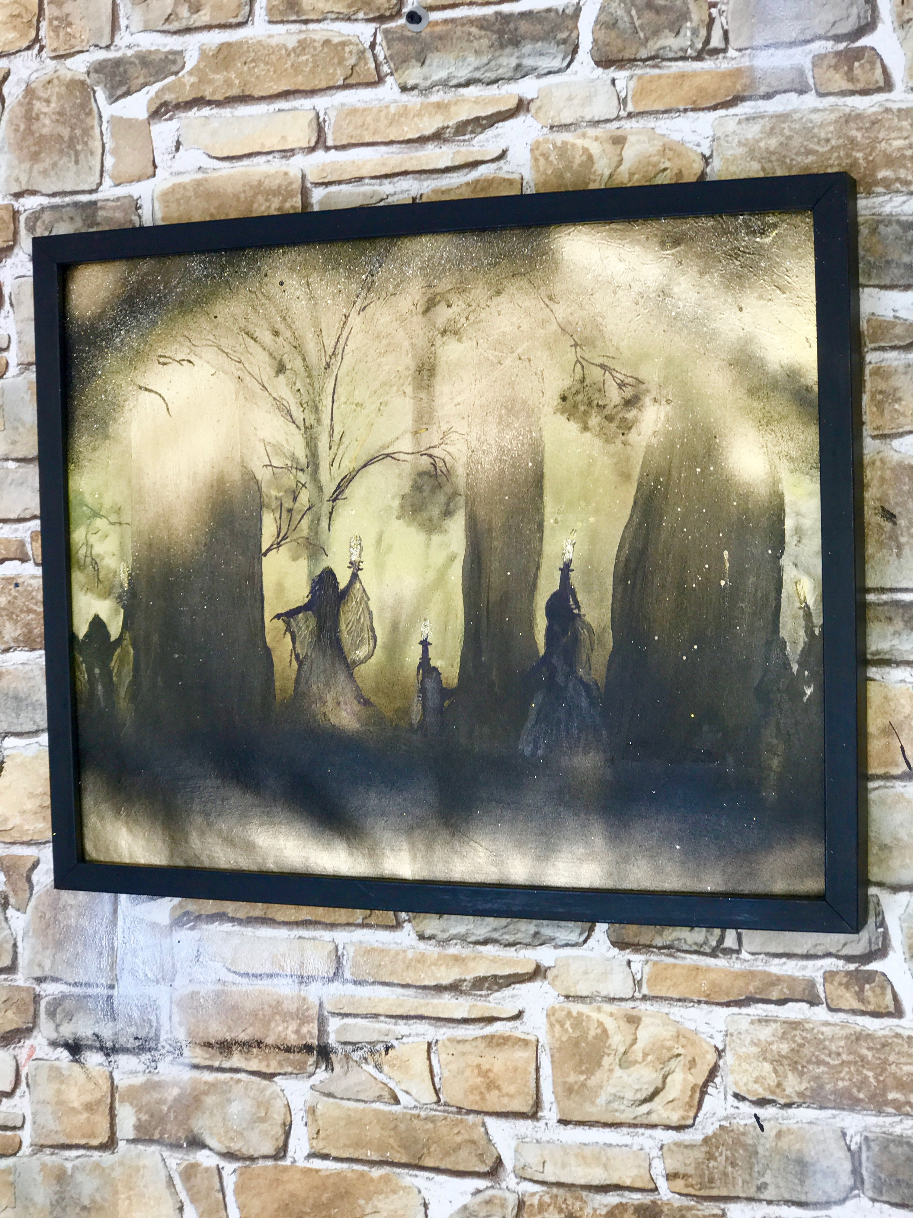 OUTLANDER GOLDEN DRUIDS 1-53 x 43 cms