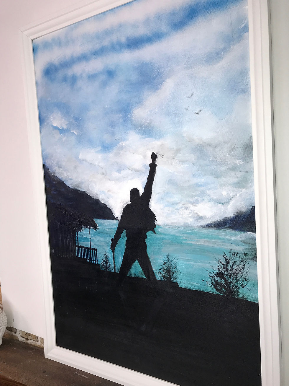 Thumbnail: FREDDIES PARADISE 1-ORIGINAL PAINTING-98X68cms