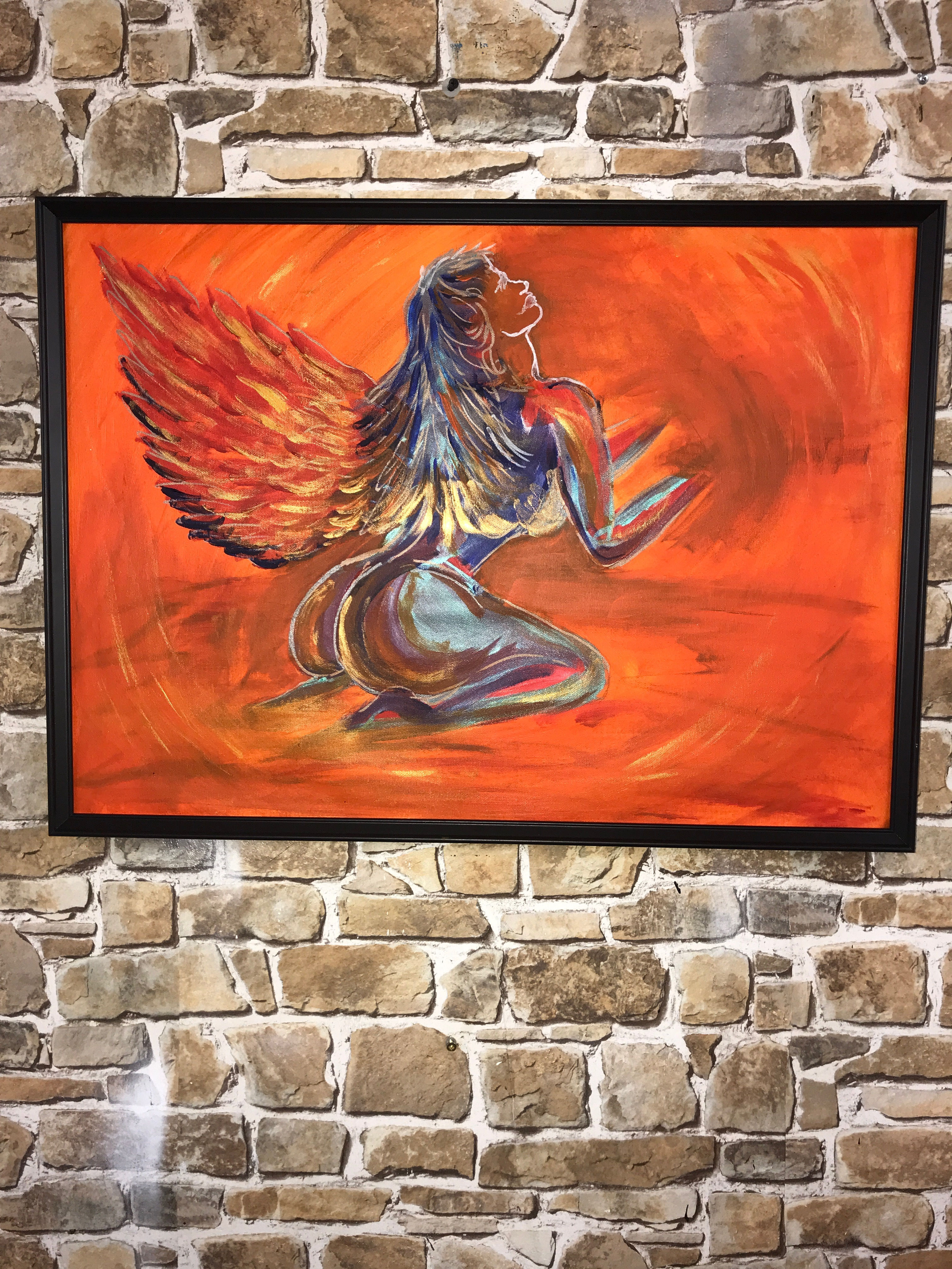 Angelo Della Bellezza 1-73x53cms