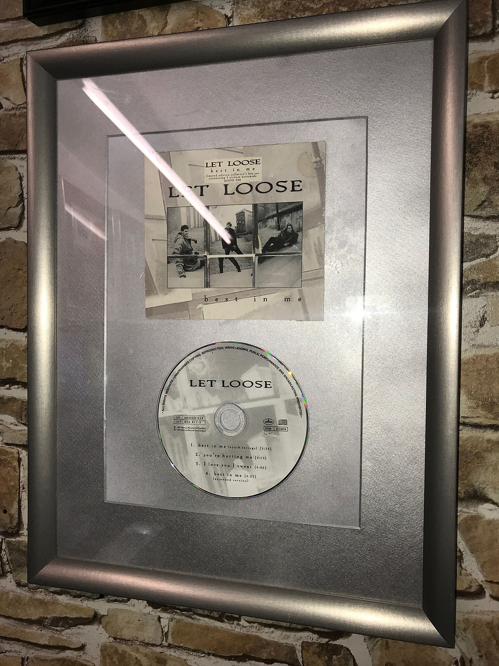 Thumbnail: VARIOUS LET LOOSE cd ORIGINAL 43X53cms FRAME