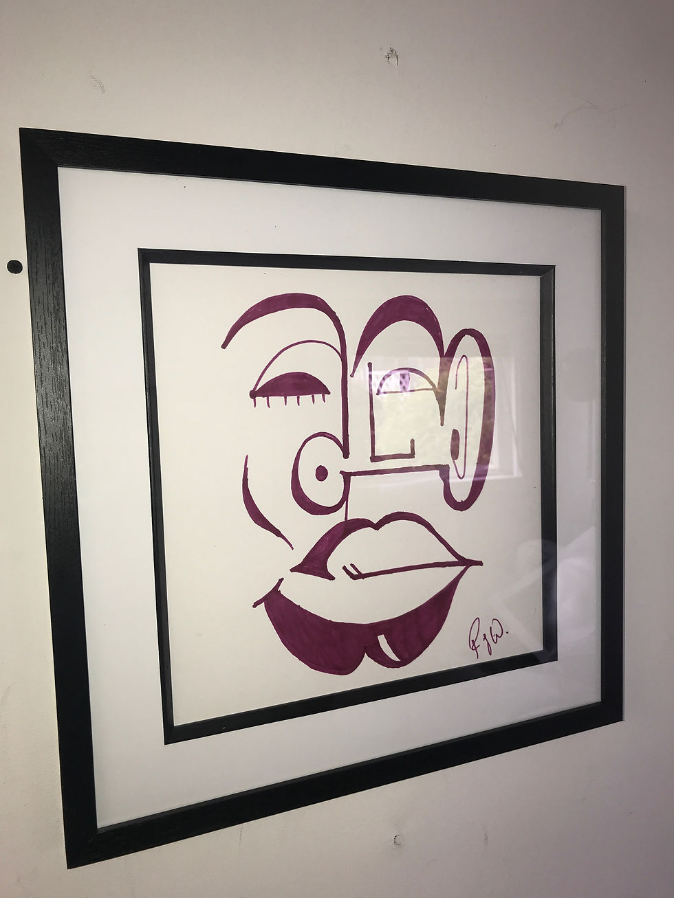 Thumbnail: LINKED five-43X43cms