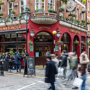 Crown & Anchor Covent Garden London For Groups
