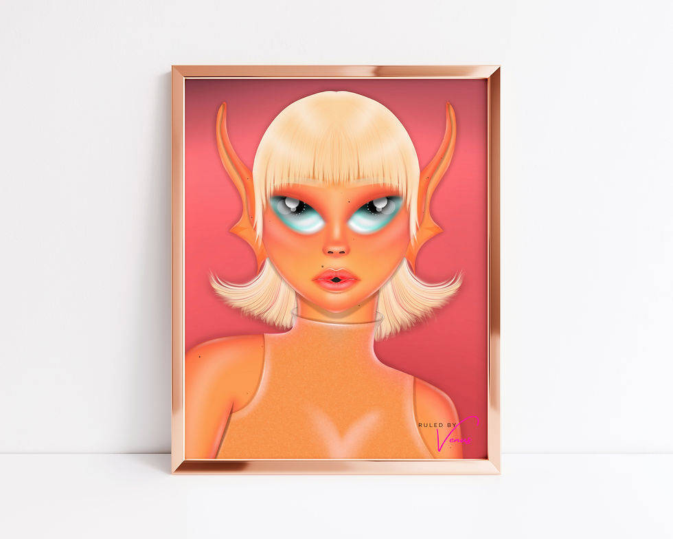 "Shazza" - Galaxy Role Model | 8.5x11 Print