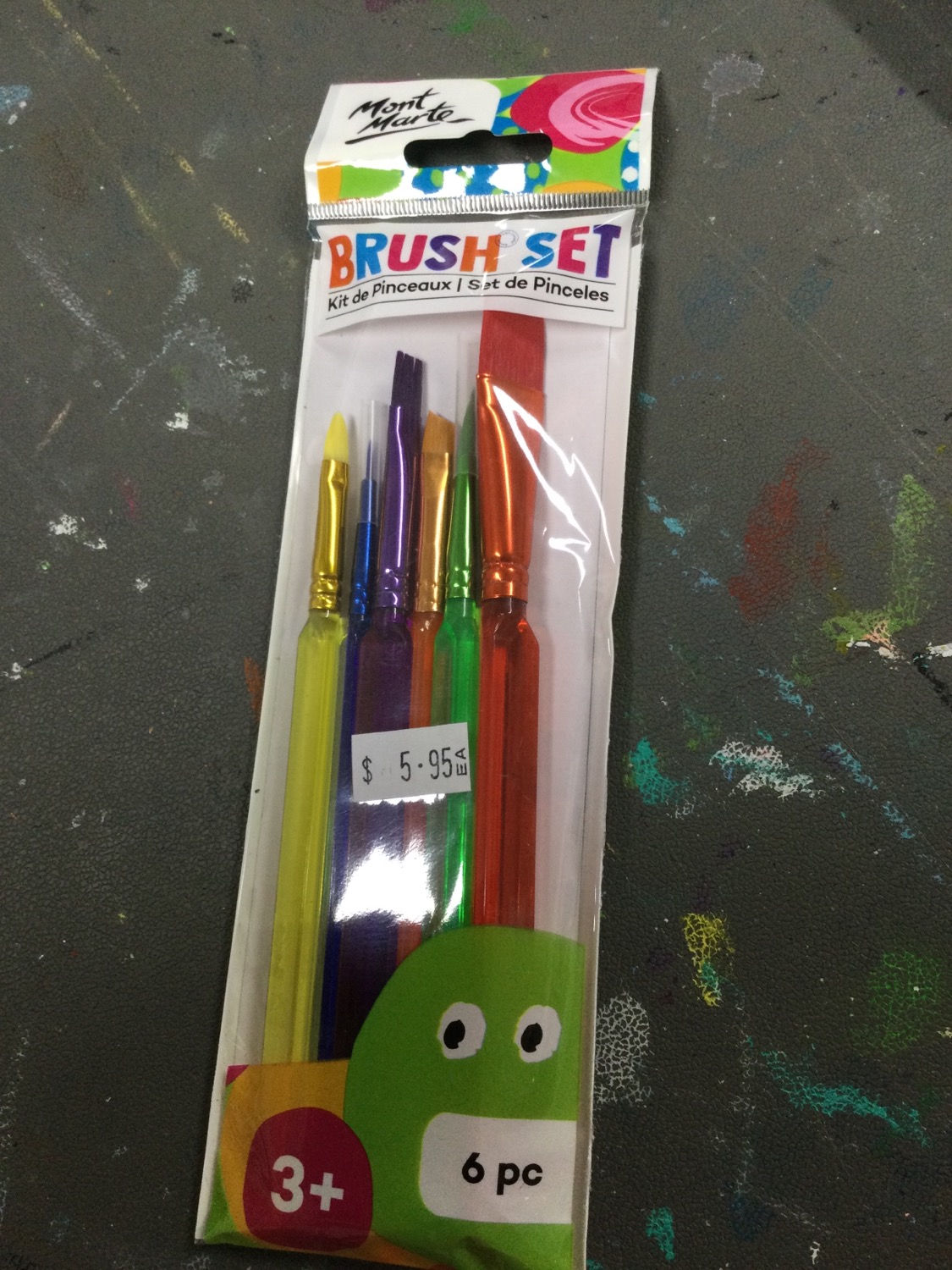 Mont Marte brush set 6 pc