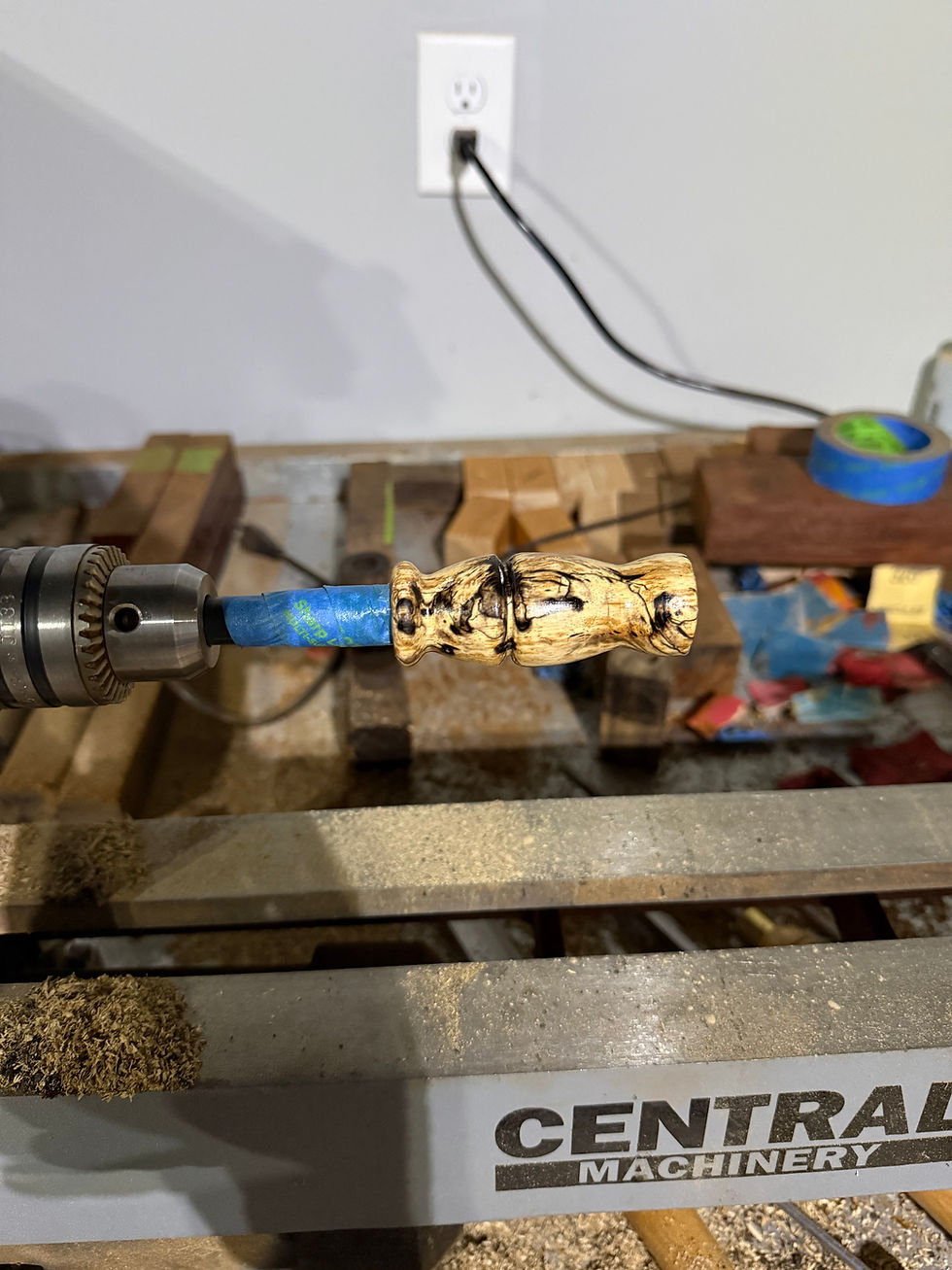 Thumbnail: Spalted Tamarind Double Reed