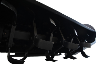 Unity Equipment is Alberta's dealer for Jenkins Iron and steel mini skid steer attachments, mini skid steer mini tiller. Fits mini skid steers including Bobcat MT50, Bobcat MT100, Bobcat MT125, Kubota SCL1000, Vermeer CTX160, CTX100, CTX50, S925TX, S450TX, Ditch Witch SK600, SK800, SK1050, SK1550, SK3000, and many other mini skid steer brands. The mini skid steer mini tiller is ideal for mini skid steers to prep land for farms, backyards, gardens and so much more!