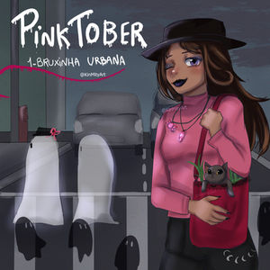 Ilustração para o PinkTober no Instagram