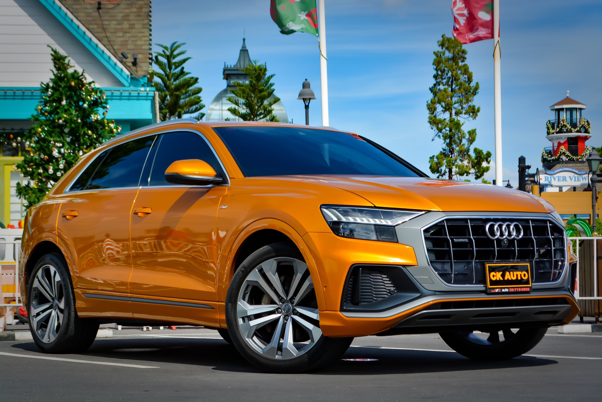#Audi #Q8 55 #TFSI #quattro S Line 2019