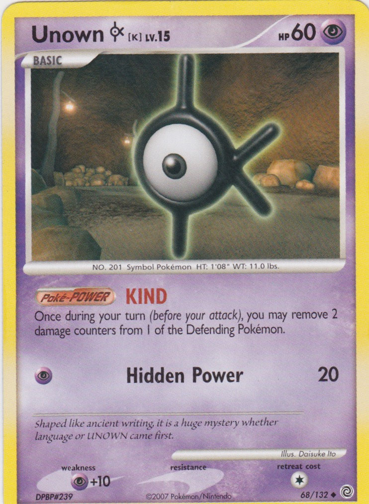 Unown (K)