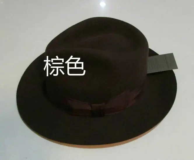 Thumbnail: ashion Trilby Hats Popular Headwear Wool Fedora Trilby Hats Man's Cap  B-8130