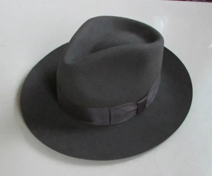 Thumbnail: ashion Trilby Hats Popular Headwear Wool Fedora Trilby Hats Man's Cap  B-8130