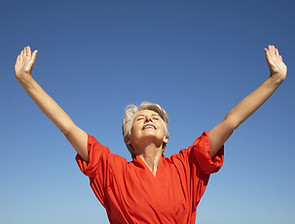 Joyful Senior Woman