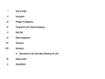Emergency Called Meeting Scheduled by Lumbee Tribal Council