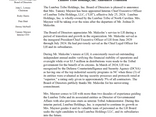 Press Release: Lumbee Tribe Holdings, Inc. Announces Transition